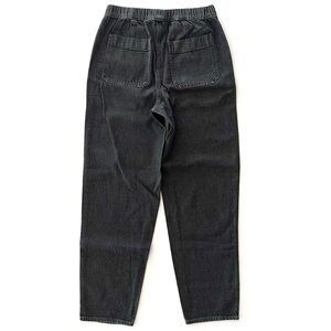 Madewell Pull-On Relaxed Jean in Chelford Wash NWT Small Tall Cotton Hemp